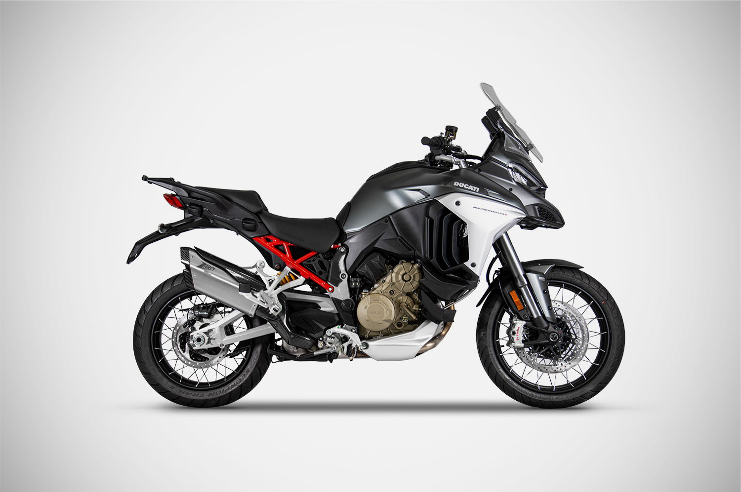 ZARD Slip on Exhaust for Ducati Multistrada V4 S 2021 Euro 5